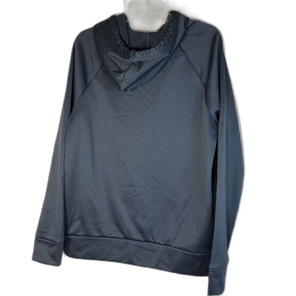 Hurley size M Men's Blue/ Grey Hoodie classic style kangaroo pockets - Picture 3 of 6